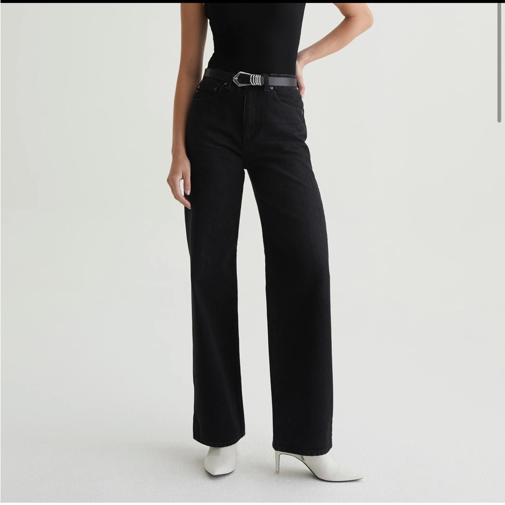 AG Jeans Kora high rise wide leg jeans. Size 32. EUC.